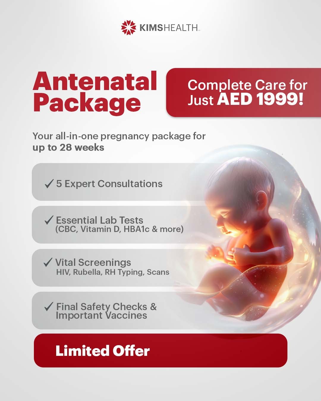Antenatal Package AED